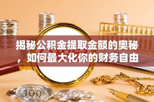 桐庐揭秘公积金提取金额的奥秘，如何最大化你的财务自由
